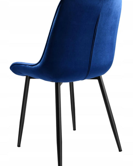 Velvet kėdė Norman Velvet tamsiai mėlyna