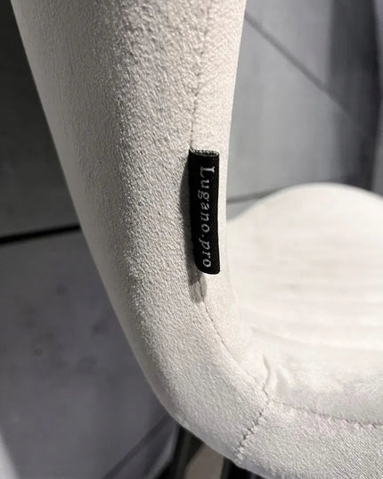 Apmuštas kėdė MONTI VELVET GREY