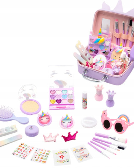 QULKI MAKE UP kosmetikos lagaminėlis – makiažo rinkinys, namų SPA