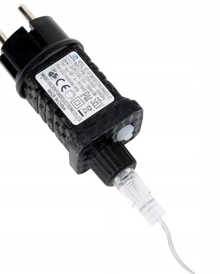 Šviečianti užuolaida Kalėdinė girlianda lauko sodui 120 LED 2,5m