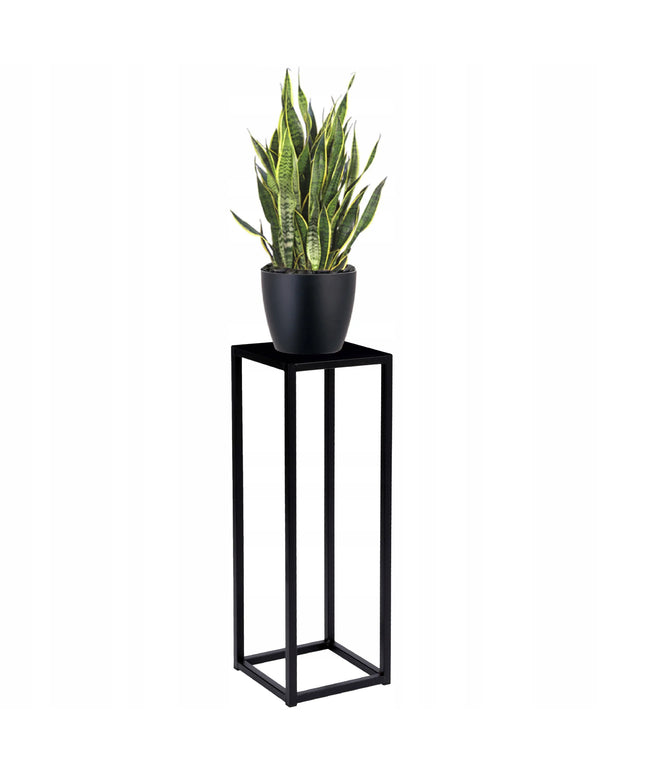 LoftInspired Piatto gėlių stovas 60 cm juodas
