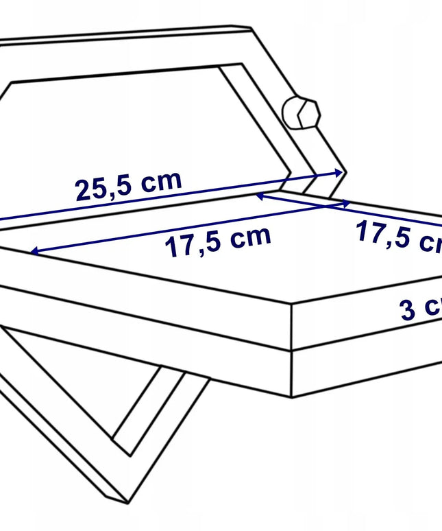 Sieninis metalinis gėlių stovas LoftInspired Doron White Craft