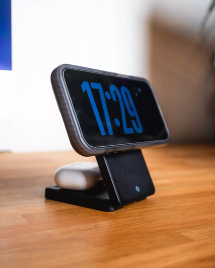 Sulankstomas indukcinis įkroviklis su MagSafe funkcija. telefonui