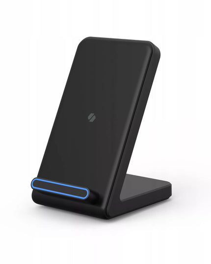 Spacecase indukcinis belaidis QI įkroviklis su telefono stovu 15W
