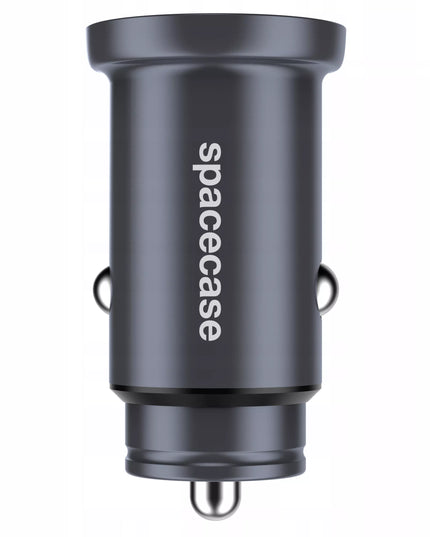 Automobilinis įkroviklis Spacecase 30W Mini, 2x USB-C PD PPS