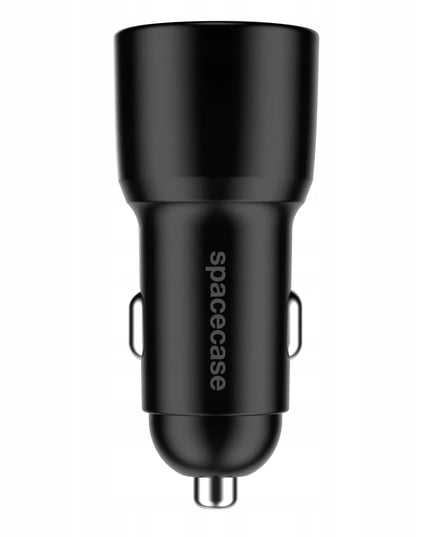 Automobilinis įkroviklis 60W USB telefonui į cigarečių degiklio lizdą USB-C 12V/24V QC