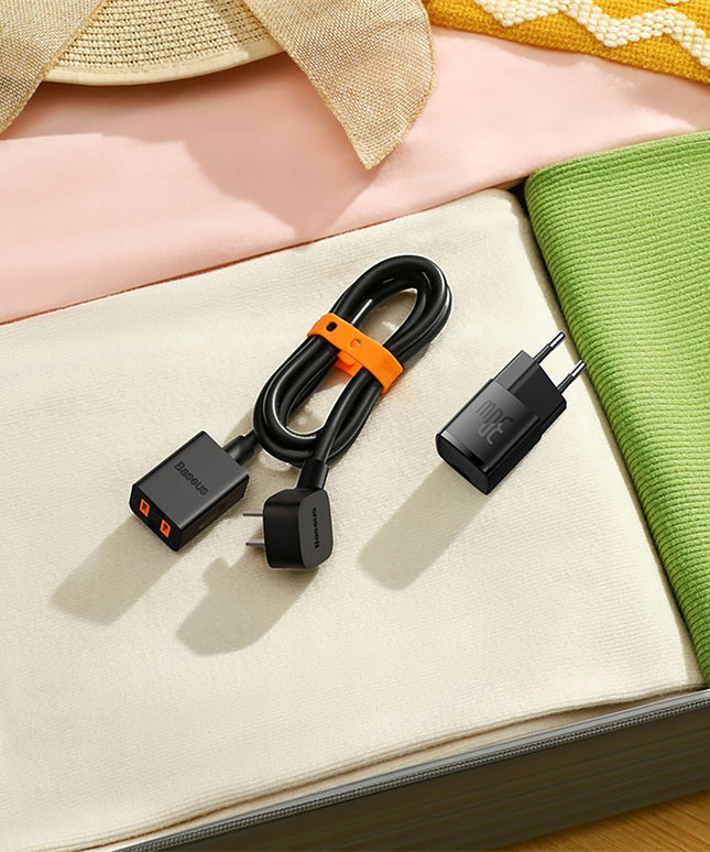 BASEUS 30W GaN USB-C Sieninis įkroviklis, kompaktiškas, saugus, kelioninis