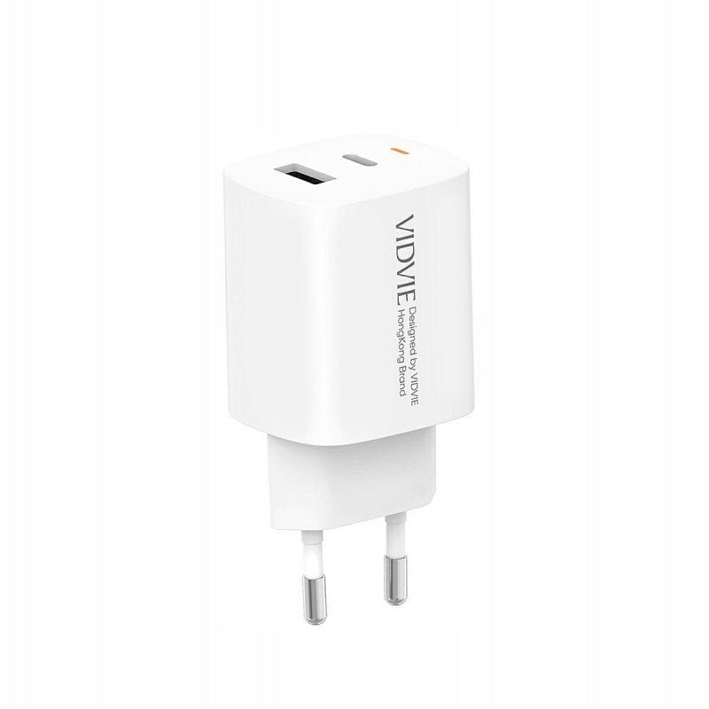 Sieninis įkroviklis iPhone 1x USB + 1x Type C + Lightning