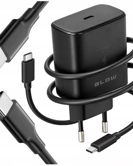 TINKLO ĮKROVIKLIS BLOW GREITAS USB-C PD 45W SU 1M KABELIU