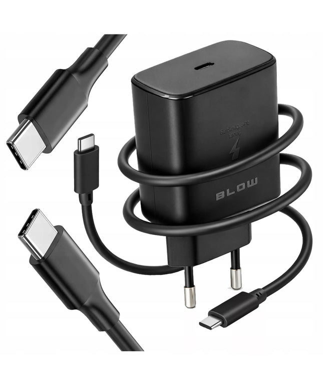 TINKLO ĮKROVIKLIS BLOW GREITAS USB-C PD 45W SU 1M KABELIU
