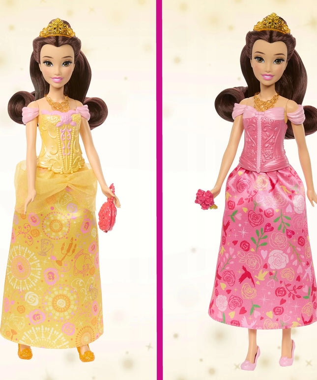 „Disney Princess“ Bella lėlė „Gražuolė ir pabaisa“, 2 viename istorijų rinkinys