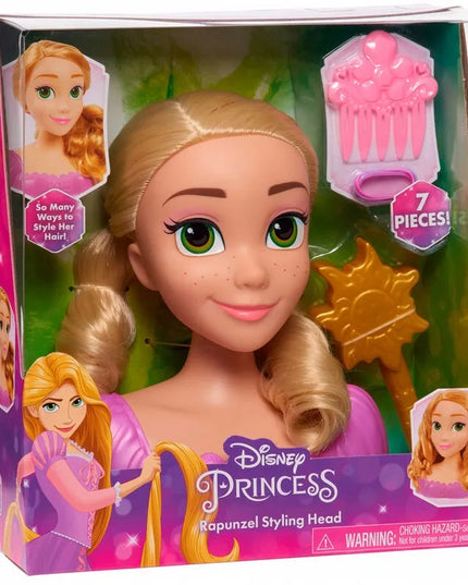 Disney Rapunzel šukuosenų formavimo ir manekeno galva – „Supainioti“ + DOVANA