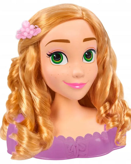 Disney Rapunzel šukuosenų formavimo ir manekeno galva – „Supainioti“ + DOVANA