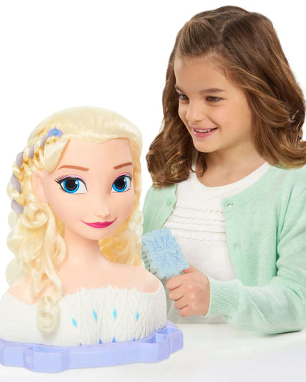 Disney Frozen Elsa šukuosenų formavimo galva