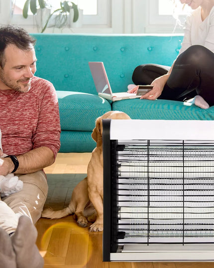 Galinga elektrinė vabzdžių gaudyklė – efektyvi apsauga nuo uodų, musių ir kandžių