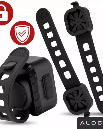 Dviračio žibintas 500 lm 200 lm rinkinys 20 LED priekis galas dviračiui USB C IP65