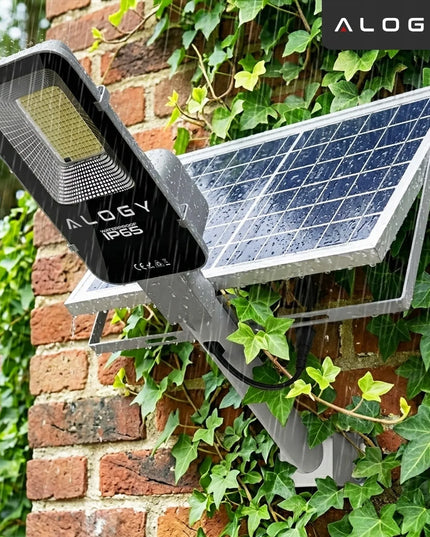 Saulės gatvės šviestuvas Alogy 1600W LED su judesio jutikliu