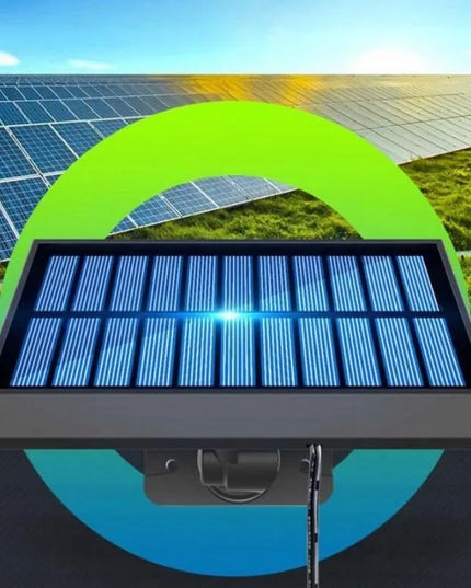 Saulės gatvių šviestuvas su LED COB judesio ir prieblandos jutikliu 2400mAh