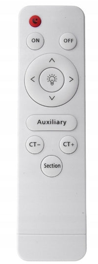 Pakabinamas LED lubinis šviestuvas, liustra/plafonas, 3 šviesos spalvos, su pulteliu, pilkas