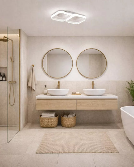 Pakabinamas šviestuvas Smartled Modern 35 cm baltas