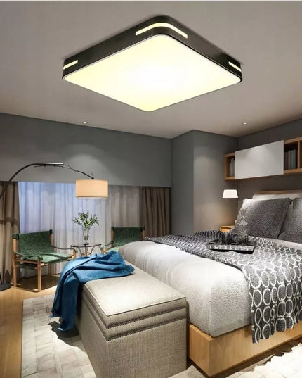 Lubinis šviestuvas pakabinamas, plafonas, juodas, baltas, LED, loft, su pulteliu, 3 spalvos