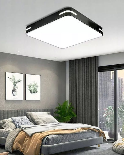 Lubinis šviestuvas pakabinamas, plafonas, juodas, baltas, LED, loft, su pulteliu, 3 spalvos