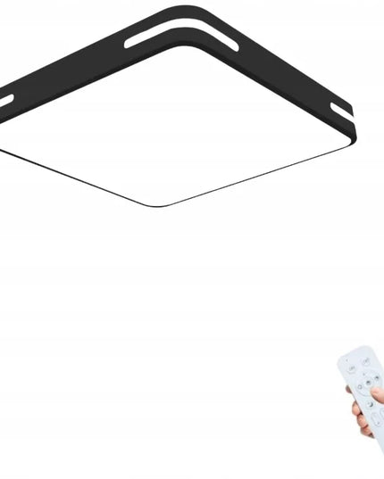 Lubinis šviestuvas pakabinamas, plafonas, juodas, baltas, LED, loft, su pulteliu, 3 spalvos