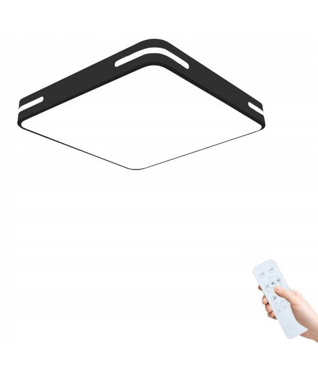 Lubinis šviestuvas pakabinamas, plafonas, juodas, baltas, LED, loft, su pulteliu, 3 spalvos