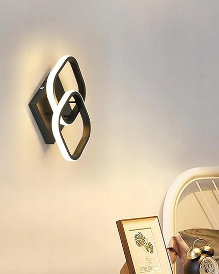 Lubinis šviestuvas, plafonas, liustra, juodas, LED, lofto stiliaus, 3 spalvų, kabantis