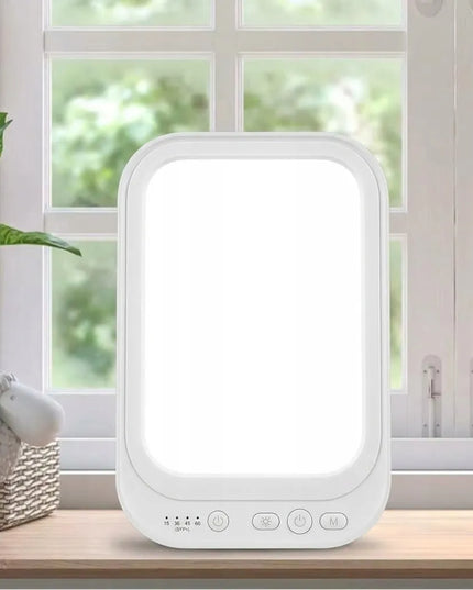 QSKY LED šviesos terapijos lempa, iki 10 000 liuksų, rudeniui ir žiemai