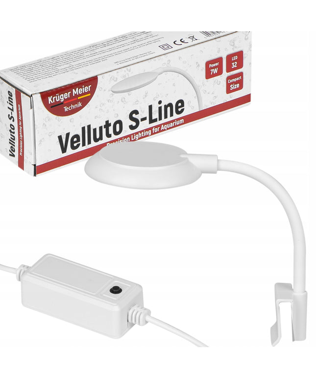 LED lemputė Kruger Meier akvariumui 10L-40L, galinga, augalinė, energiją taupanti