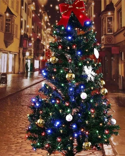 Kalėdinės lemputės 200 LED daugiaspalvės, papildomas lizdas, galima jungti