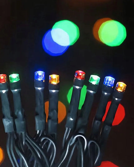 „Goliat“ 500 LED įvairiaspalvė girlianda eglutei, 40 m, 8 režimai, vidaus ir lauko naudojimui