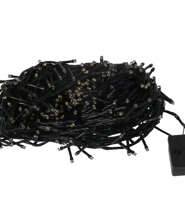 „Goliat“ 500 LED įvairiaspalvė girlianda eglutei, 40 m, 8 režimai, vidaus ir lauko naudojimui
