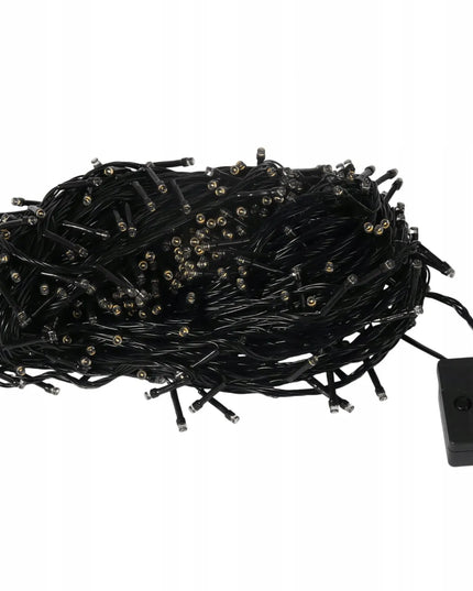 „Goliat“ 500 LED įvairiaspalvė girlianda eglutei, 40 m, 8 režimai, vidaus ir lauko naudojimui