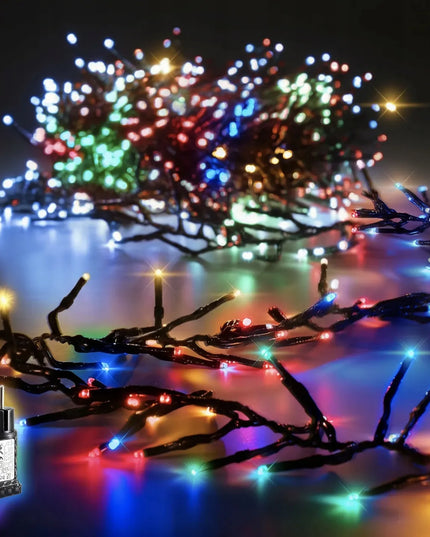 Tanki Kalėdų eglutės girlianda, 500 LED, 5 m, spalvota