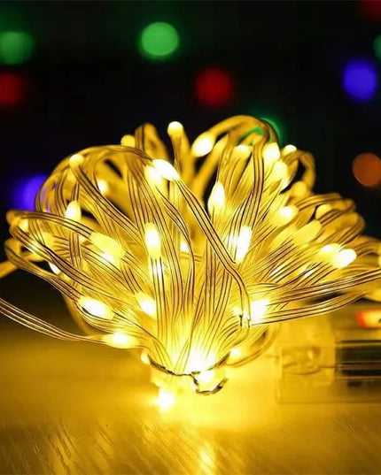 AKB-Poland LED kalėdinė girlianda, šilta balta šviesa, 300 LED, 30 m