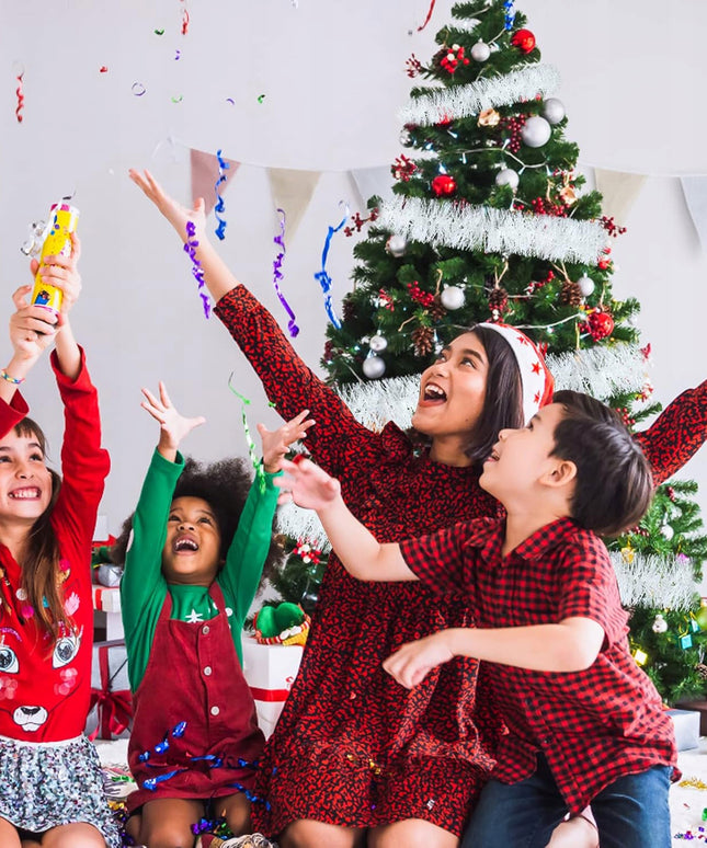 Balta kalėdinė girlianda 6m ant eglutės XXL, stora 15cm