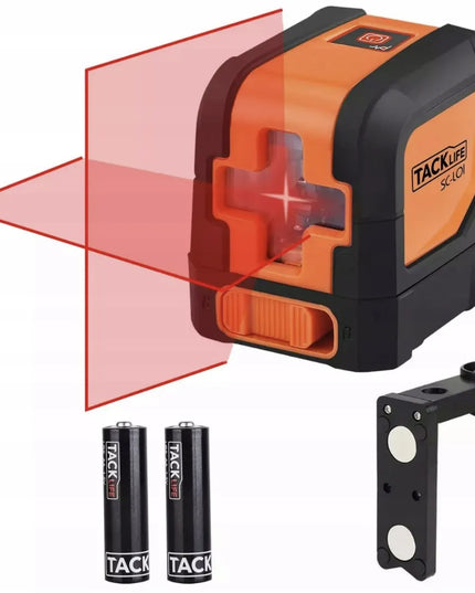 Kryžminis lazeris lazerinis gulsčiukas 360° 35M savaime išsilyginantis RINKINYS + dėklas