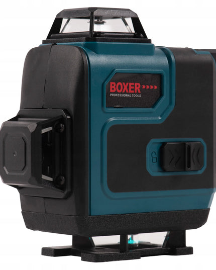 Boxer 4D 16 linijų lazerinis nivelyras su lagaminu 25m + nuotolinio valdymo pultas