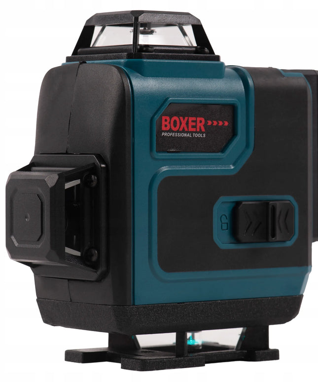 Boxer 4D 16 linijų lazerinis nivelyras su lagaminu 25m + nuotolinio valdymo pultas