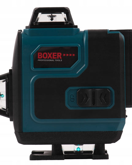 Boxer 4D 16 linijų lazerinis nivelyras su lagaminu 25m + nuotolinio valdymo pultas
