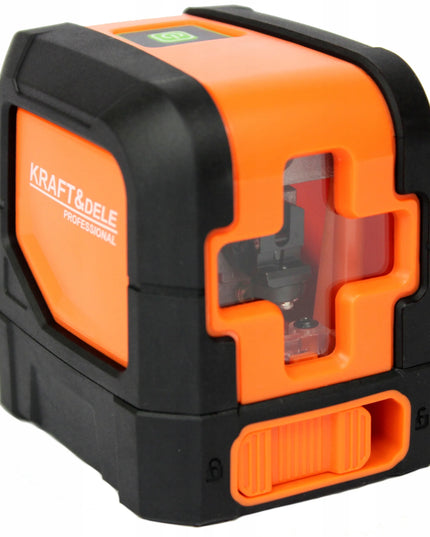 Kryžminis lazeris Kraft&Dele KD10307, savaime išsilyginantis, 15m, su dėklu ir laikikliu