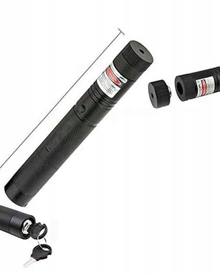 LASER ULTRA Žalias galingas lazerinis rodiklis 90000W, akumuliatorius, įkroviklis, 4 viename