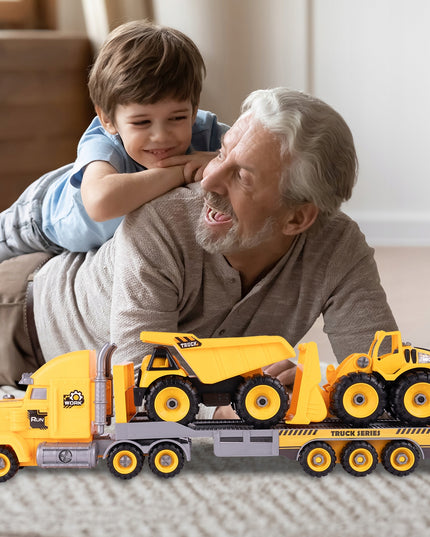 Transporto priemonės: Vilkikas, Sunkvežimis, Buldozeris, Savivartis - Konstruktorius, Montuojamas