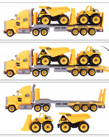 Transporto priemonės: Vilkikas, Sunkvežimis, Buldozeris, Savivartis - Konstruktorius, Montuojamas