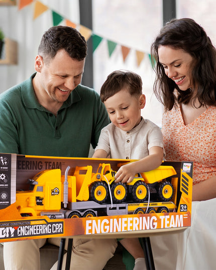 Transporto priemonės: Vilkikas, Sunkvežimis, Buldozeris, Savivartis - Konstruktorius, Montuojamas