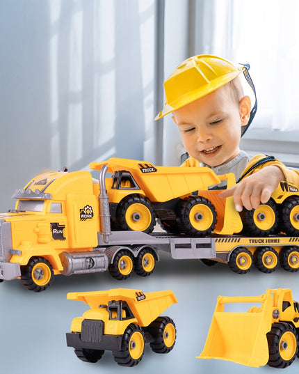 Transporto priemonės: Vilkikas, Sunkvežimis, Buldozeris, Savivartis - Konstruktorius, Montuojamas