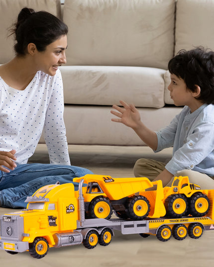 Transporto priemonės: Vilkikas, Sunkvežimis, Buldozeris, Savivartis - Konstruktorius, Montuojamas