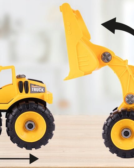 Transporto priemonės: Vilkikas, Sunkvežimis, Buldozeris, Savivartis - Konstruktorius, Montuojamas